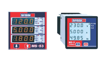 Indicadores digitais Sassi - Ribeiro Automação Industrial